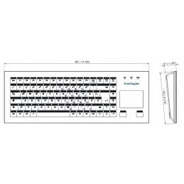 Clavier PrehKeyTec HospiTouch