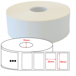 Etiquette ZEBRA adhésive papier thermique eco format 148x210m