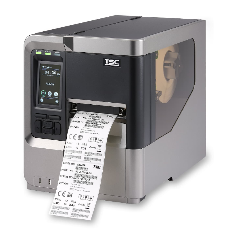 Imprimante d'étiquettes couleur avec massicot 300 Dpi