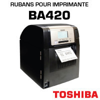 Ruban transfert thermique TOSHIBA pour imprimantes toutes marques.